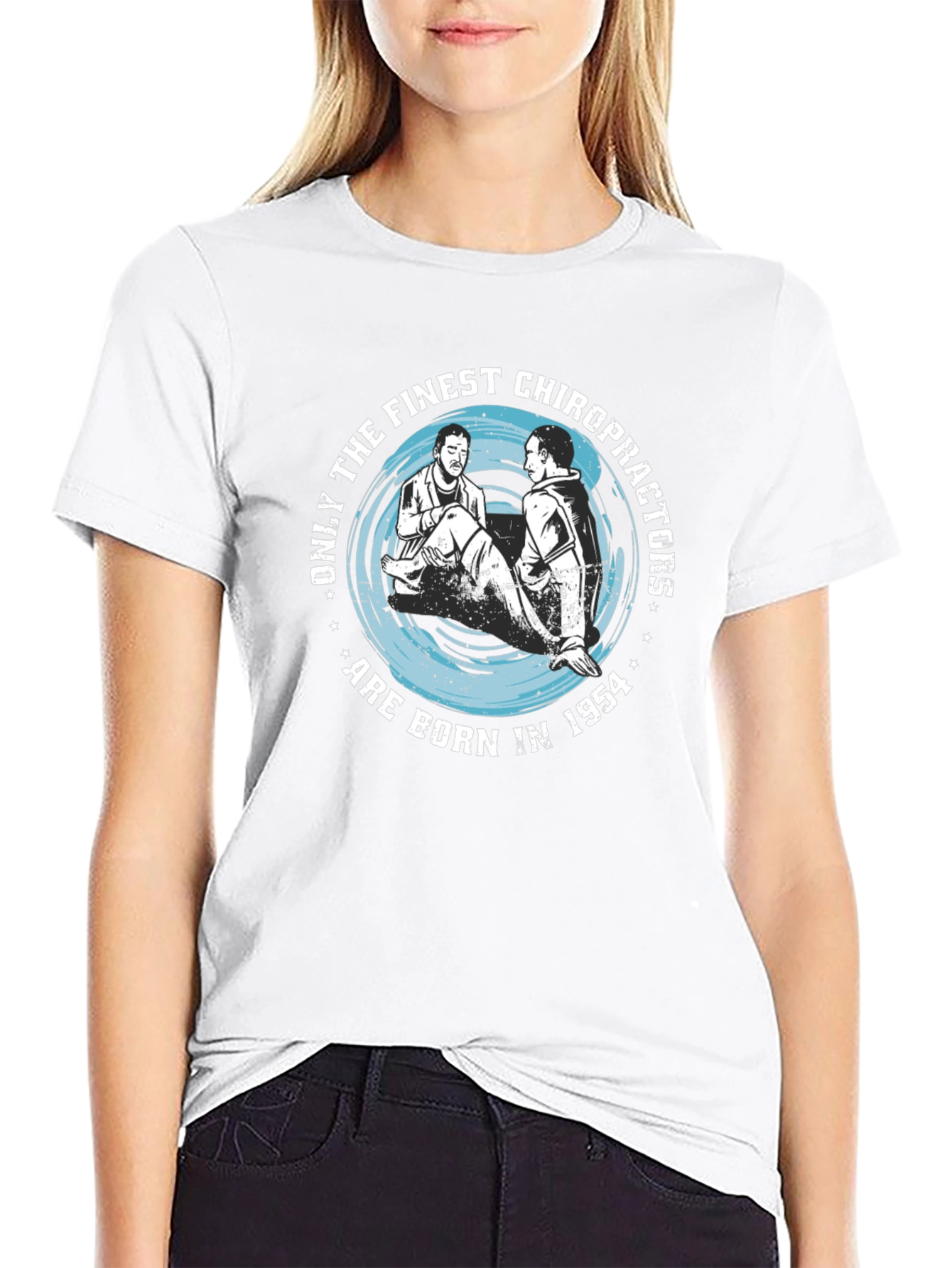 Finest Chiropractors Born in 1954 Graphic Tee