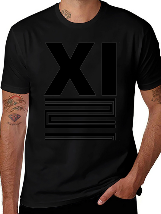 Jordan 11 Inspired Black Graphic T-Shirt