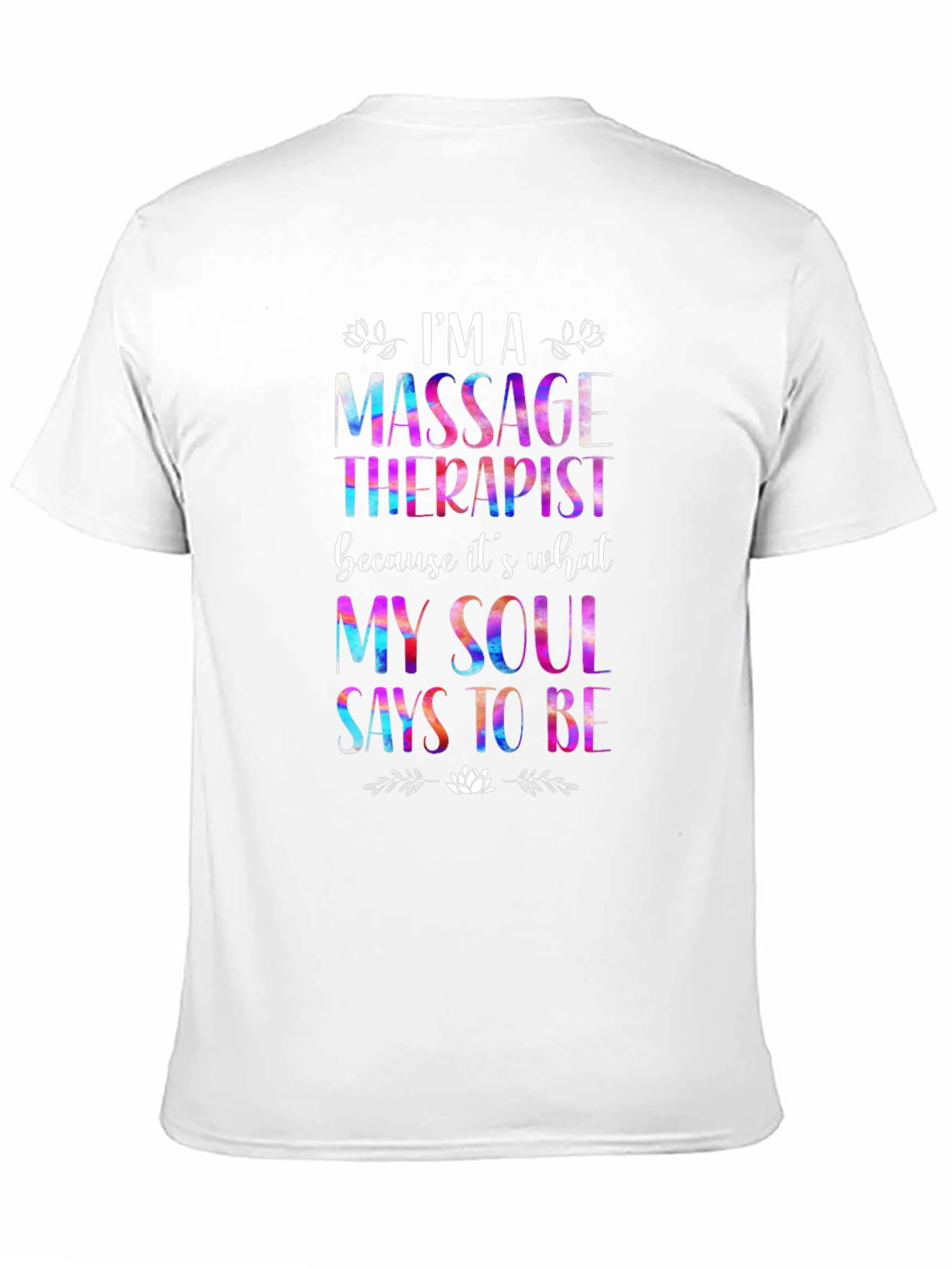 Massage Therapist Soul T-Shirt - Black