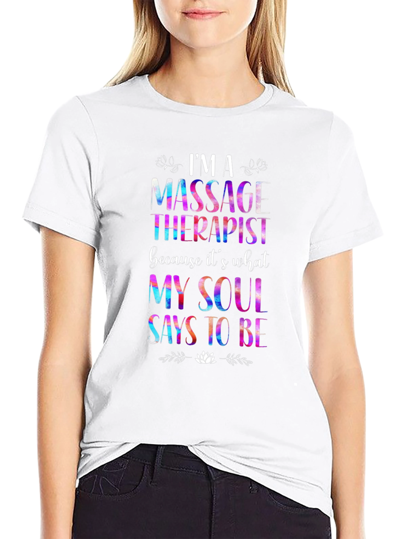 Massage Therapist Soul T-Shirt - Black