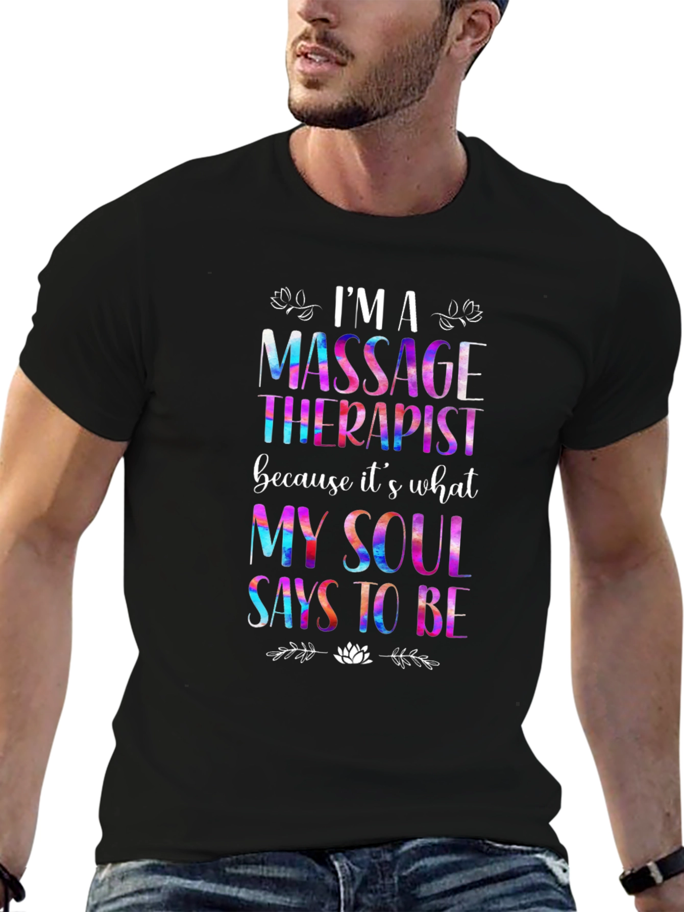 Massage Therapist Soul T-Shirt - Black