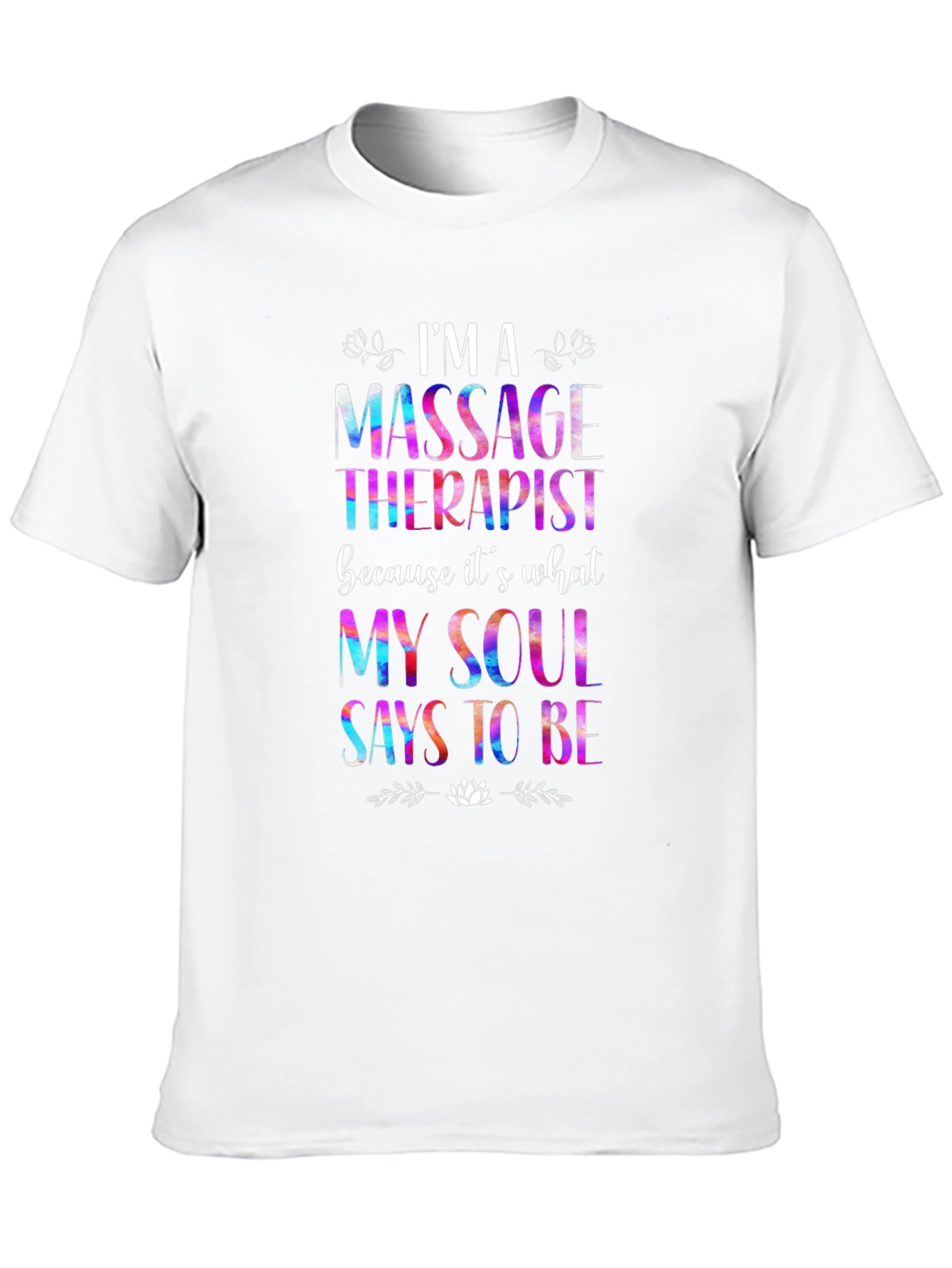 Massage Therapist Soul T-Shirt - Black