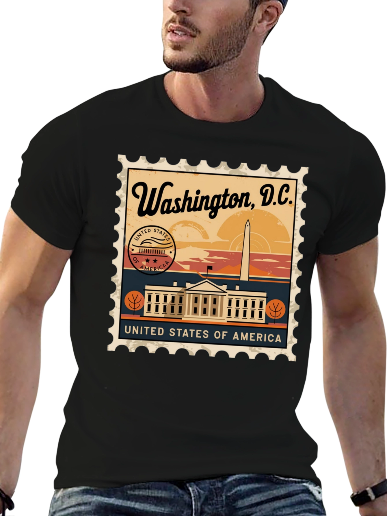 Washington D.C. Stamp T-Shirt