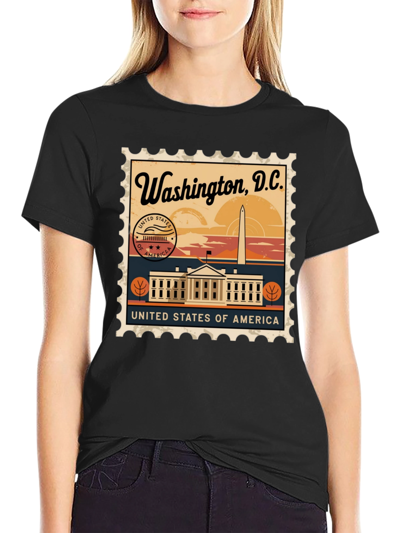 Washington D.C. Stamp T-Shirt