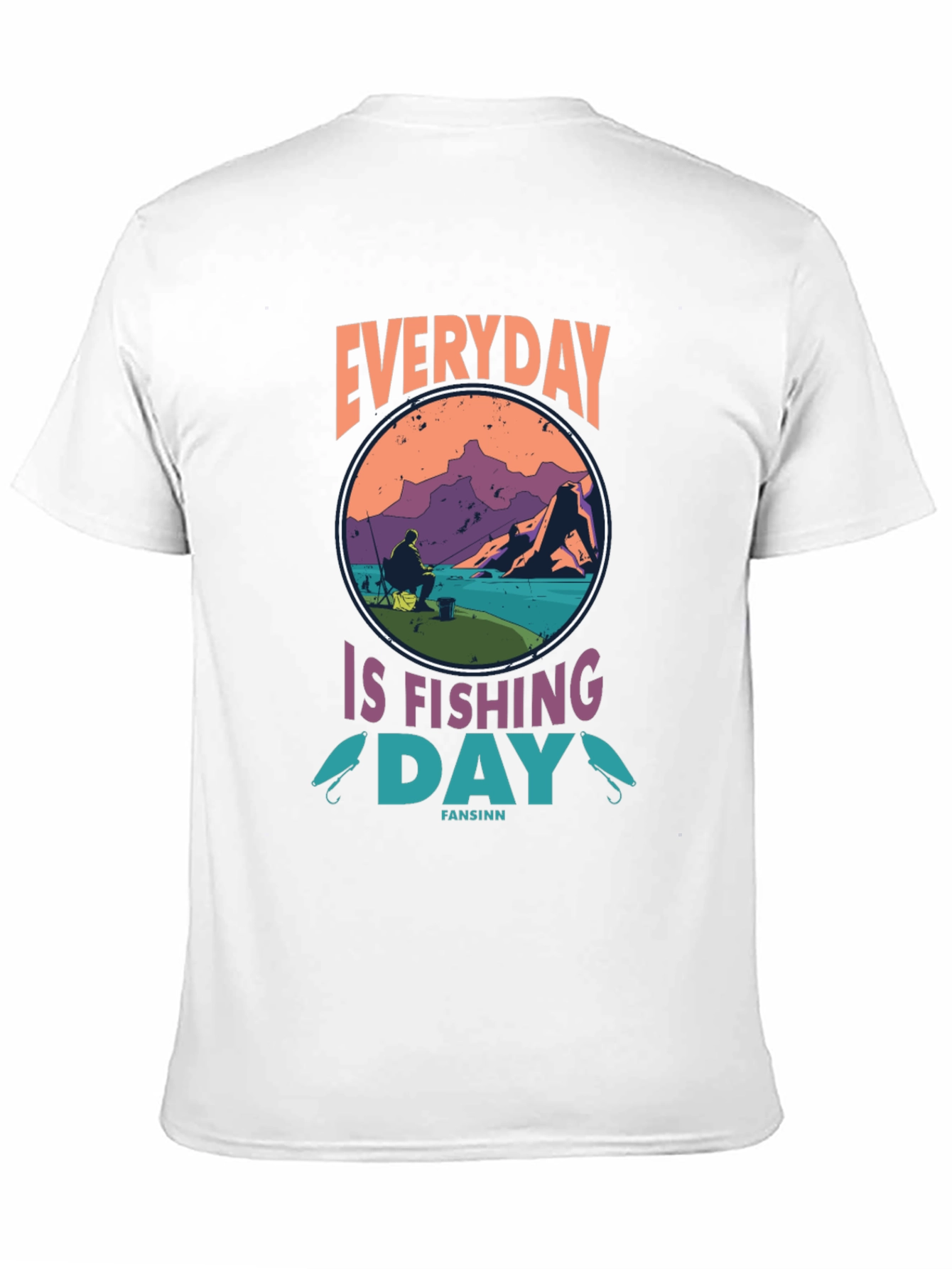 Everyday is Fishing Day Graphic Tee