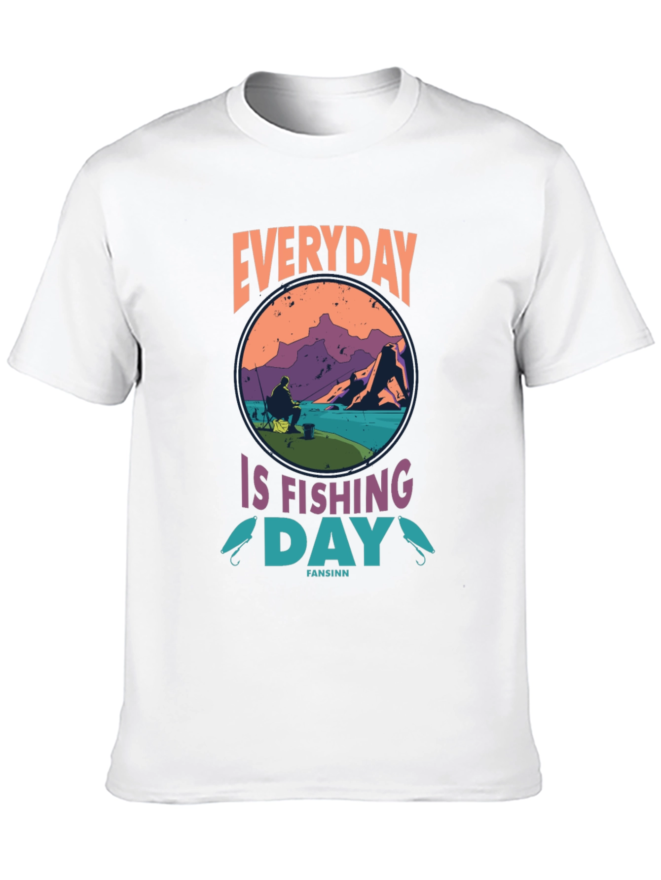 Everyday is Fishing Day Graphic Tee
