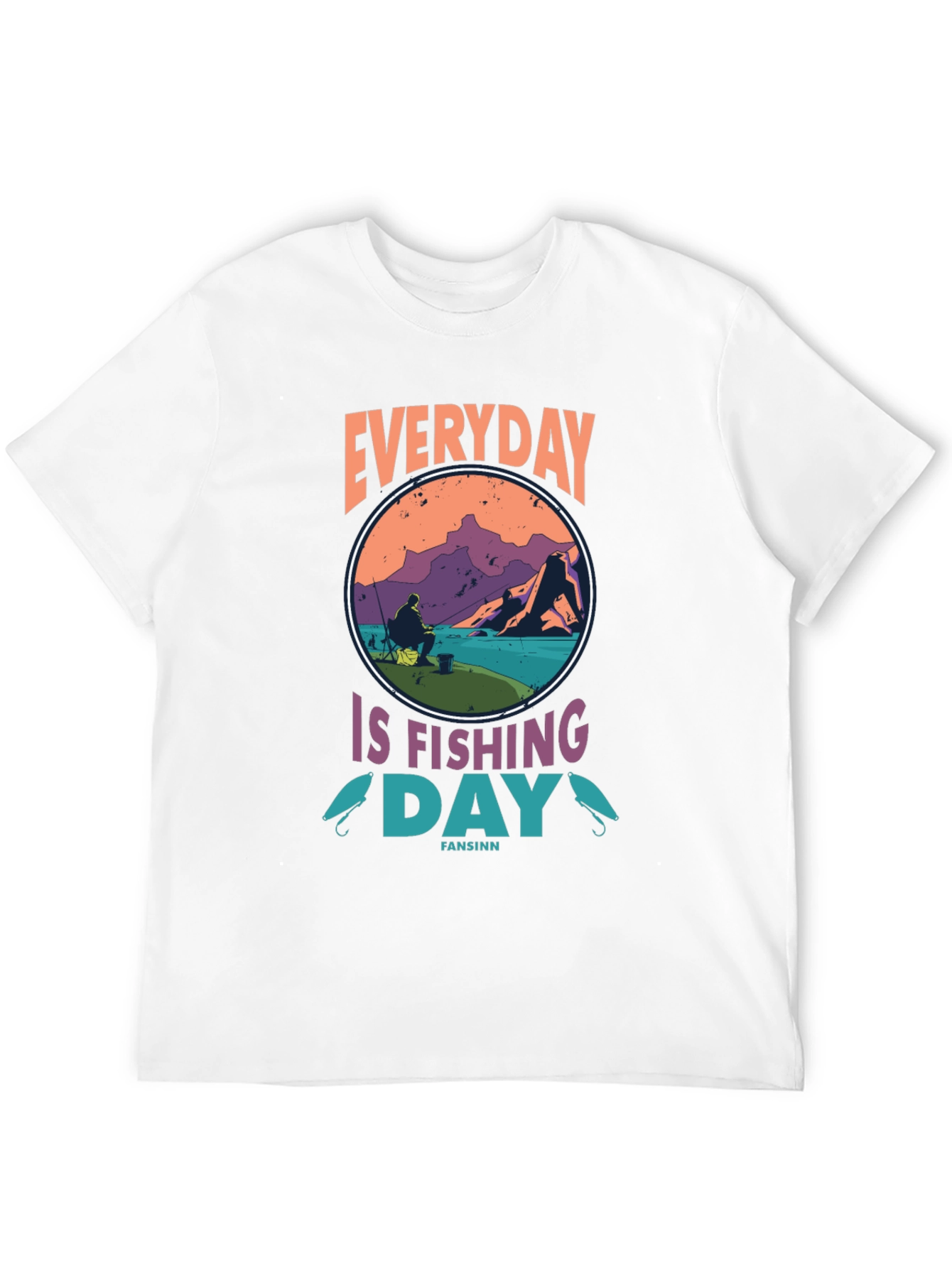 Everyday is Fishing Day Graphic Tee