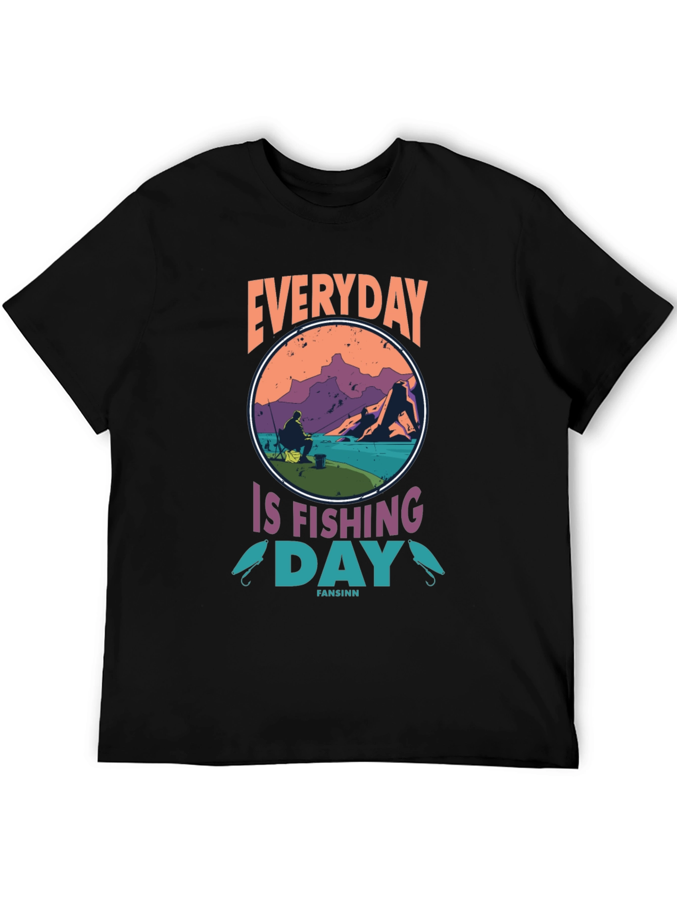 Everyday is Fishing Day Graphic Tee