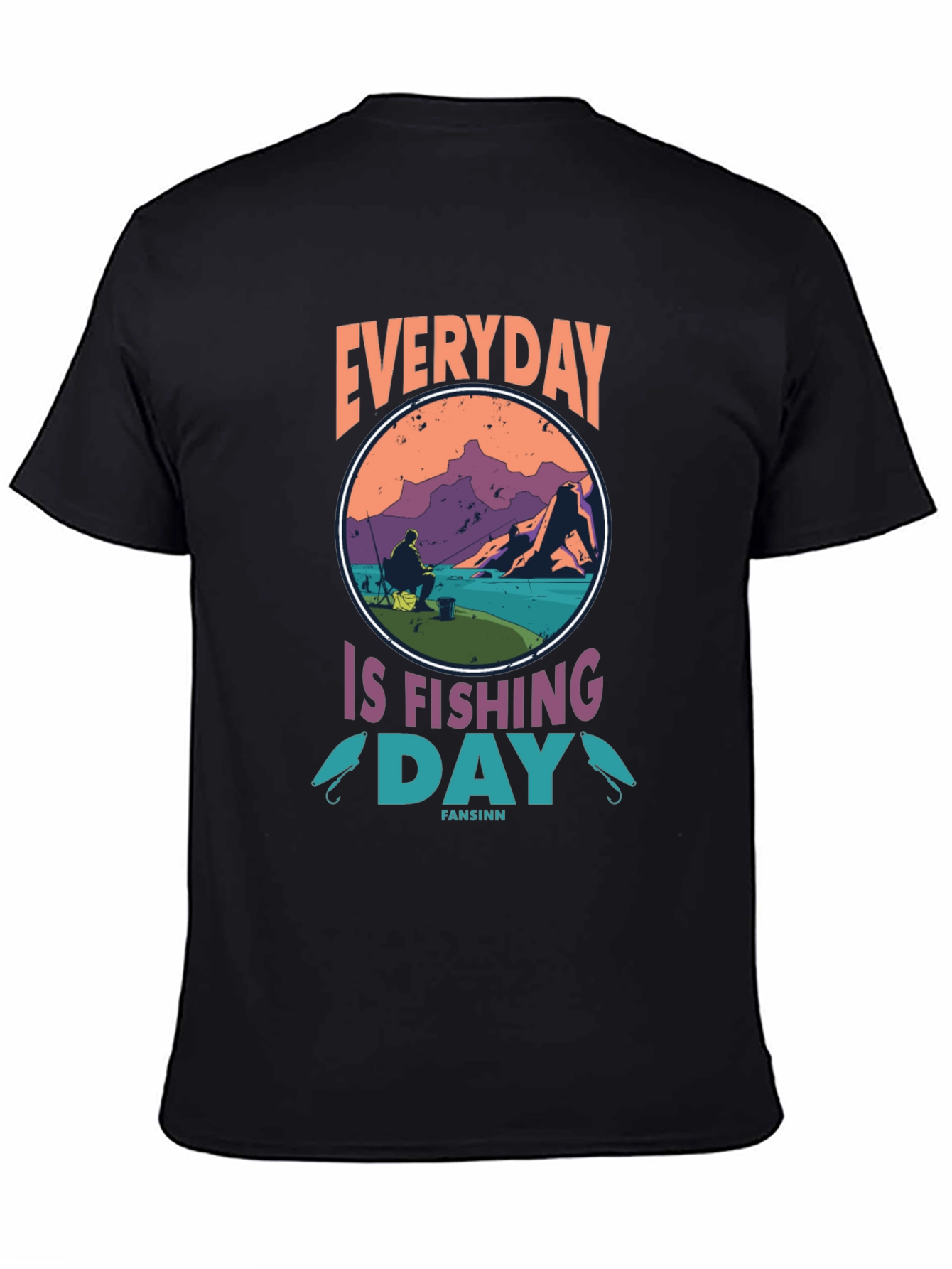 Everyday is Fishing Day Graphic Tee