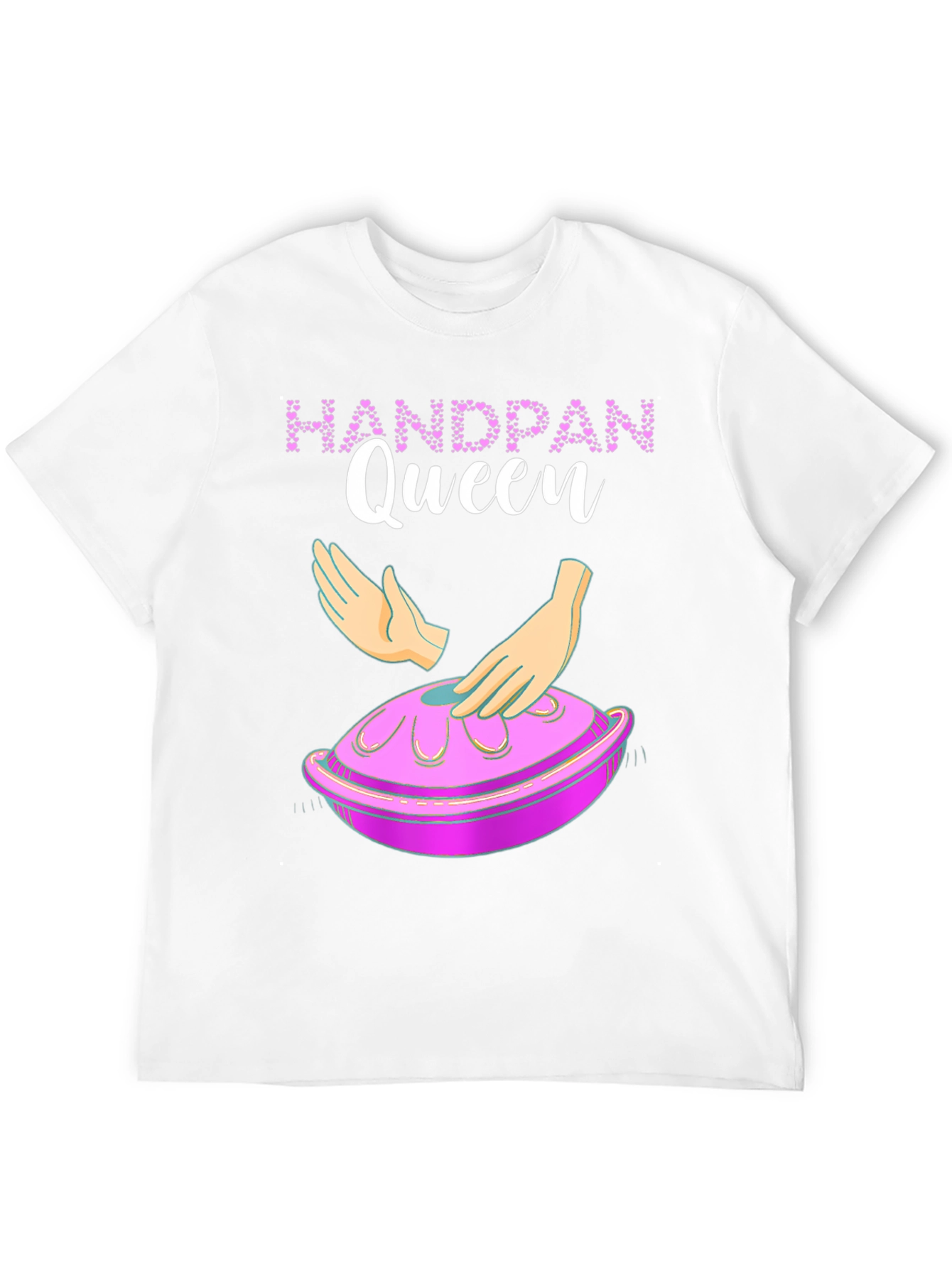 Handpan Queen Graphic Tee - Musical Instrument T-Shirt