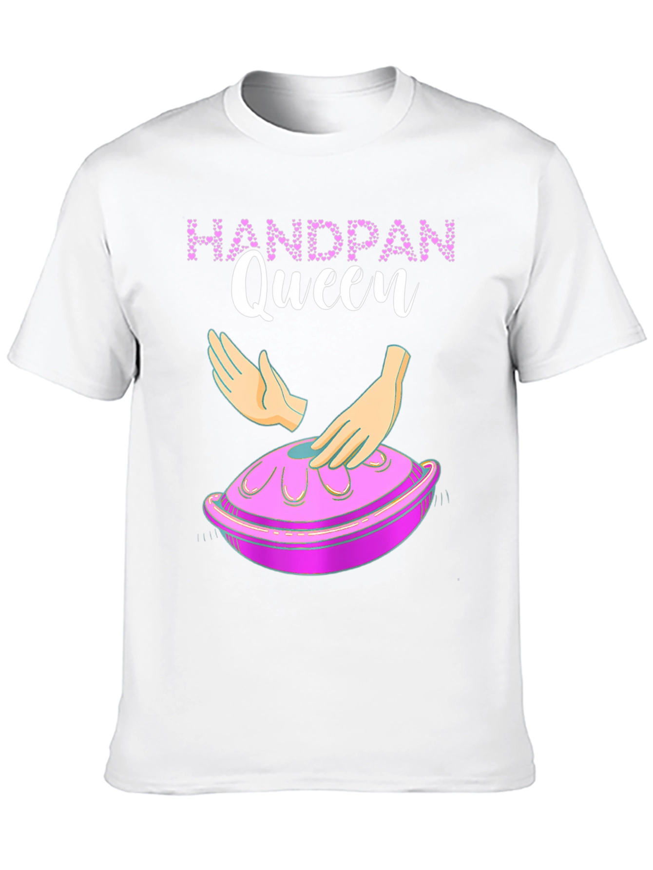 Handpan Queen Graphic Tee - Musical Instrument T-Shirt