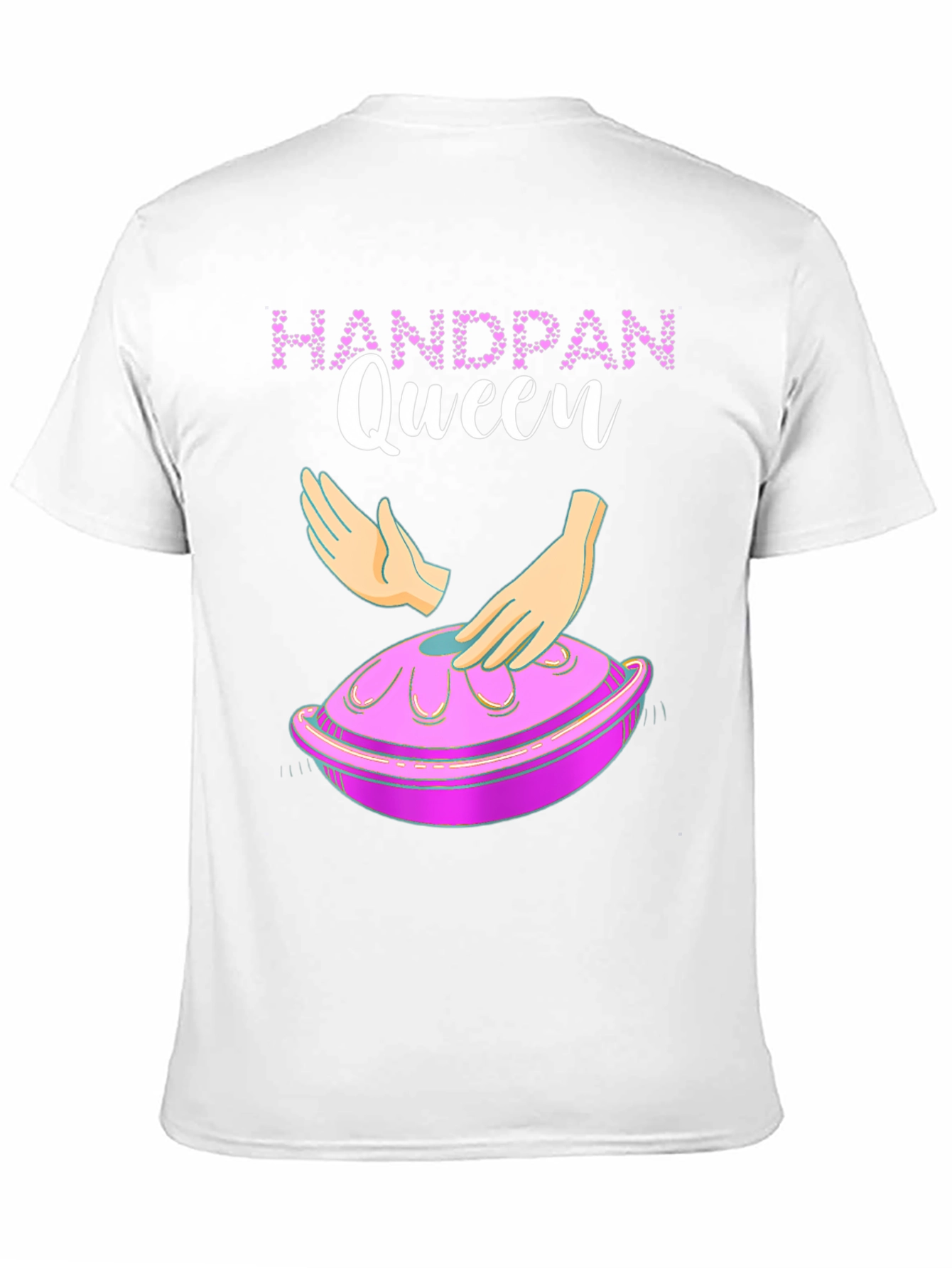 Handpan Queen Graphic Tee - Musical Instrument T-Shirt