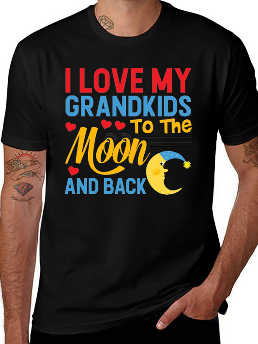 I Love My Grandkids to the Moon and Back T-Shirt