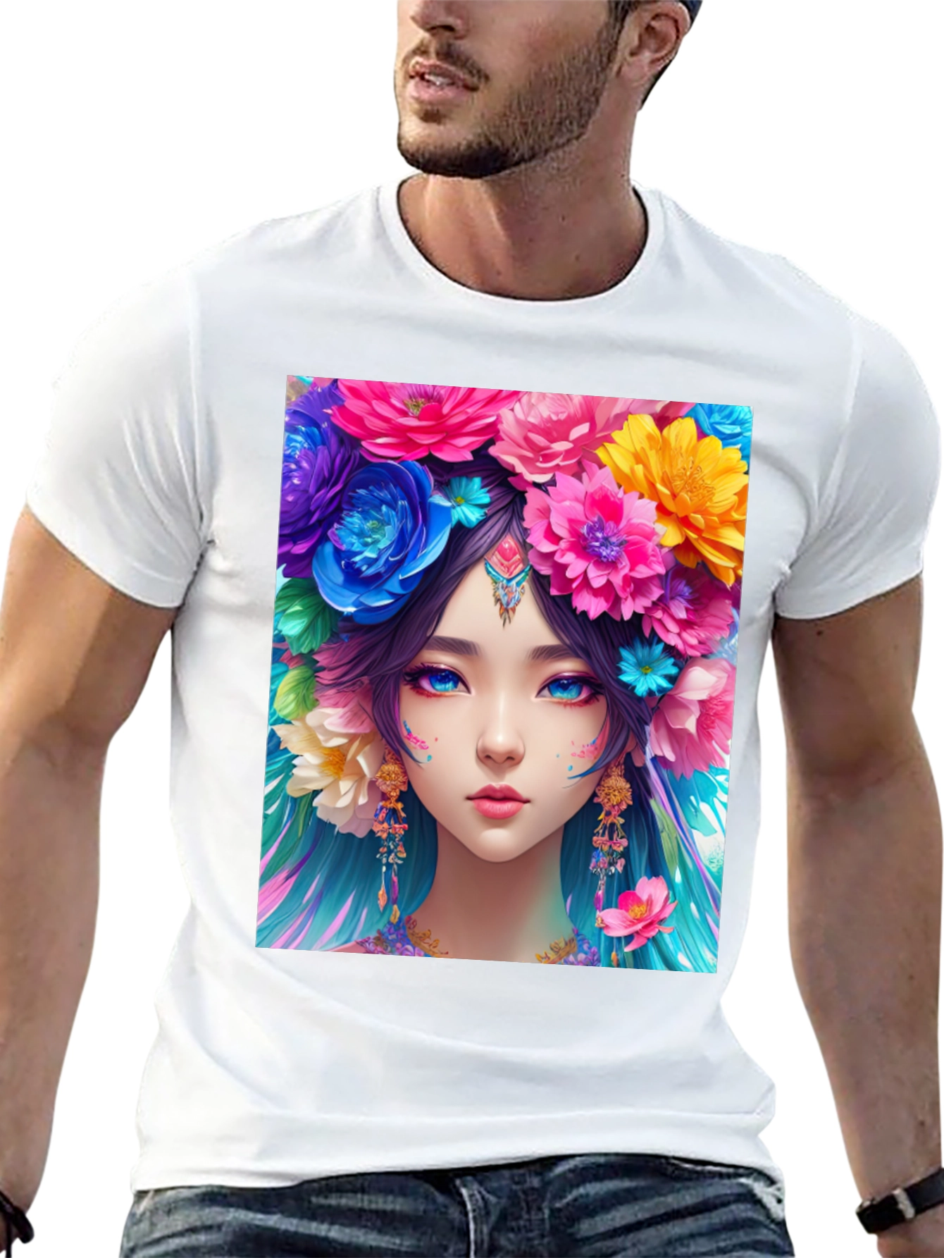 Floral Goddess T-Shirt