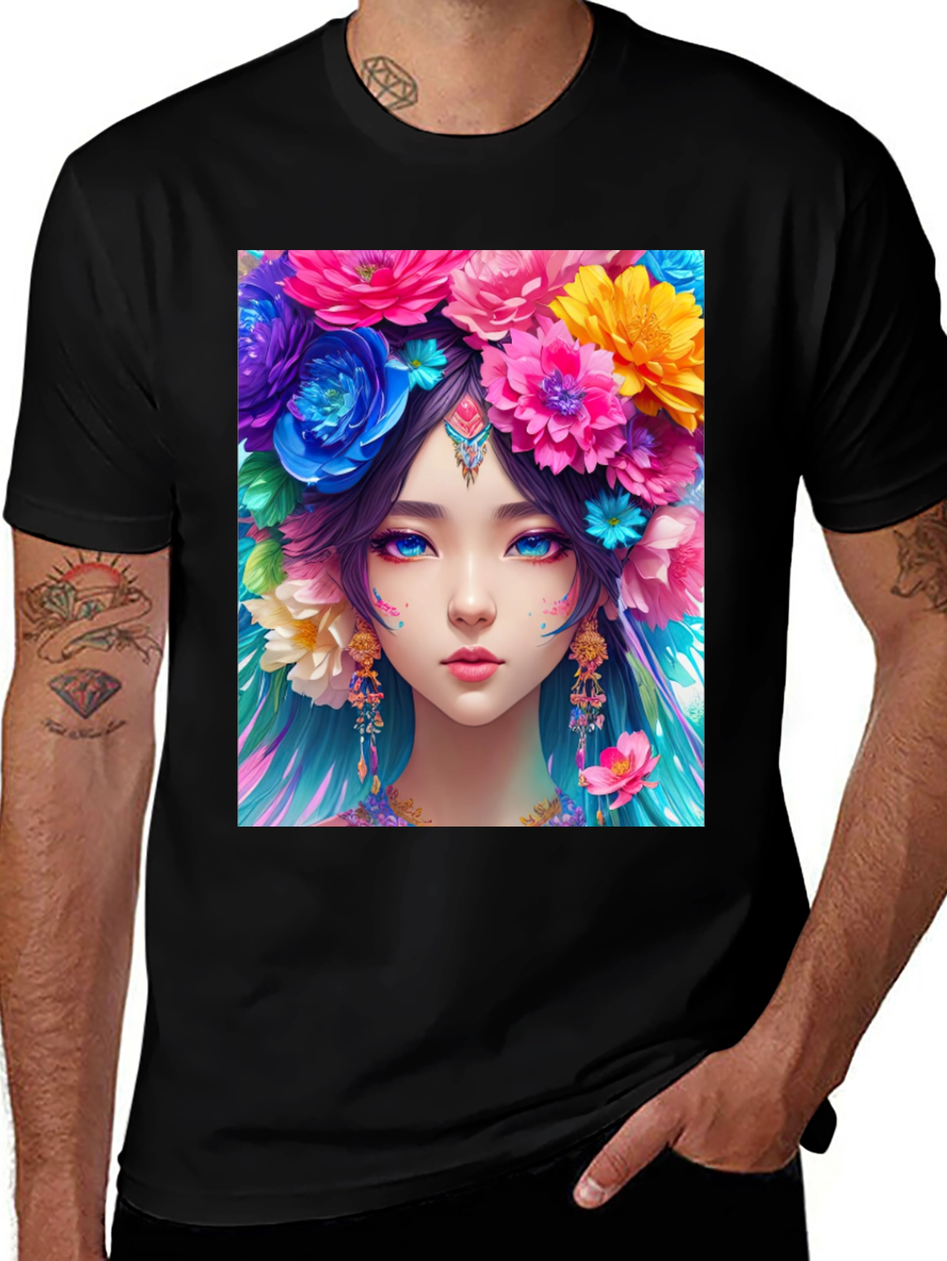 Floral Goddess T-Shirt