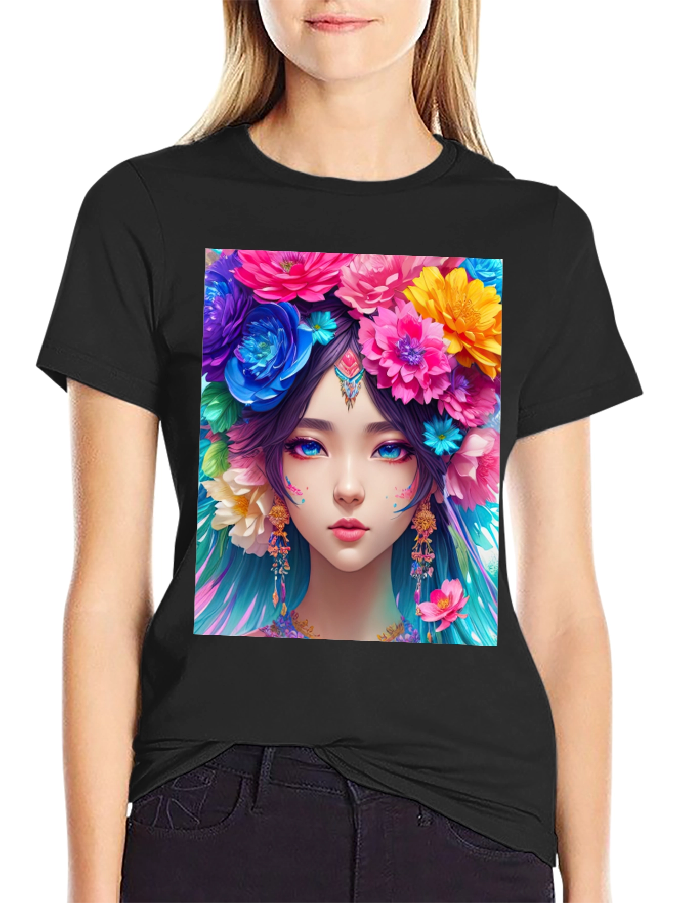 Floral Goddess T-Shirt