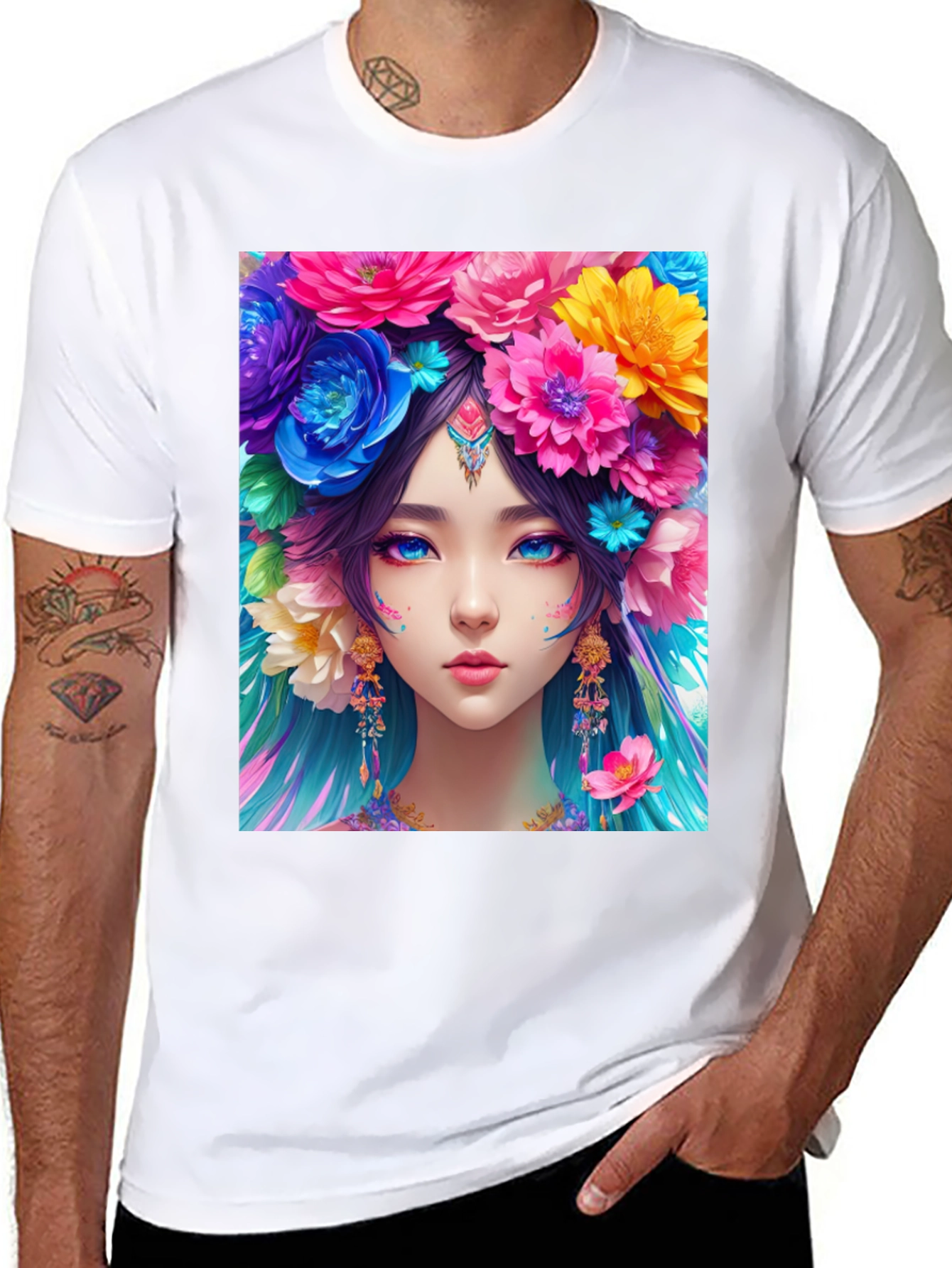 Floral Goddess T-Shirt