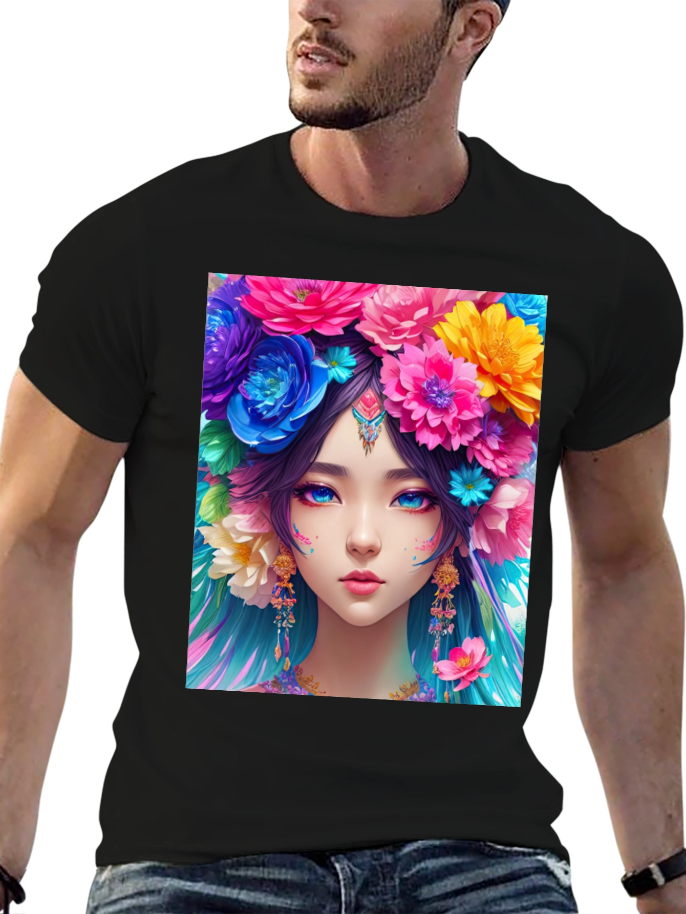 Floral Goddess T-Shirt