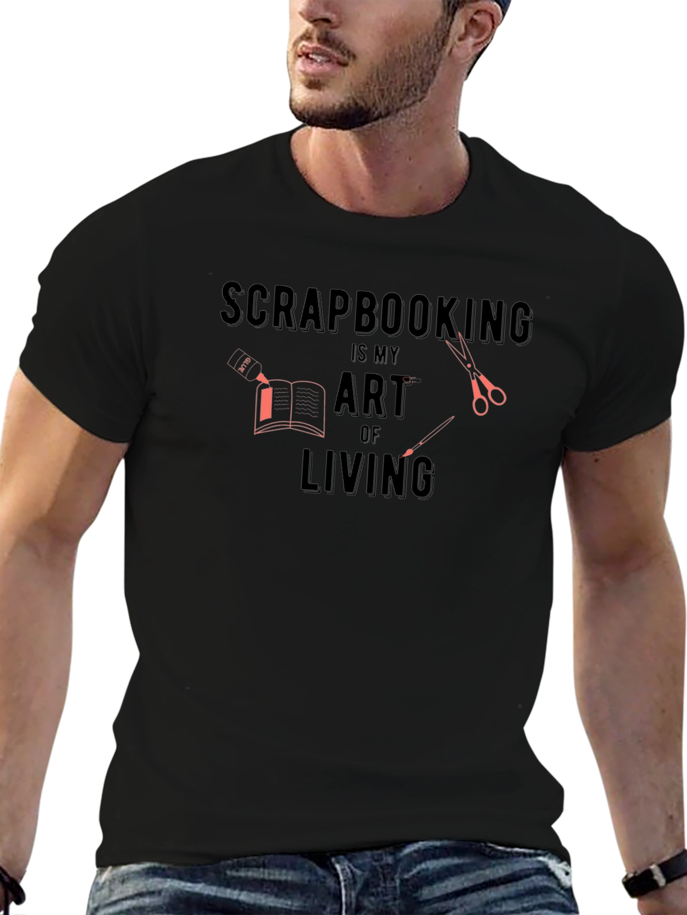 Scrapbooking Art of Living Graphic T-Shirt
