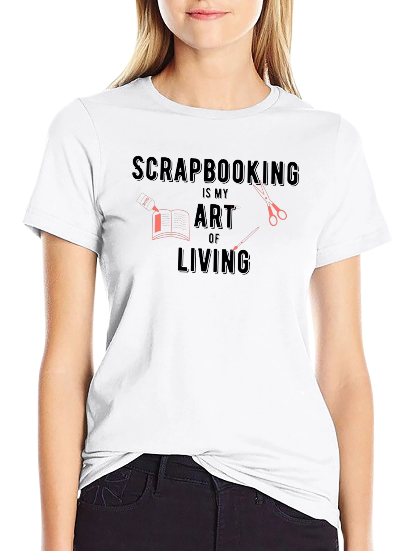 Scrapbooking Art of Living Graphic T-Shirt