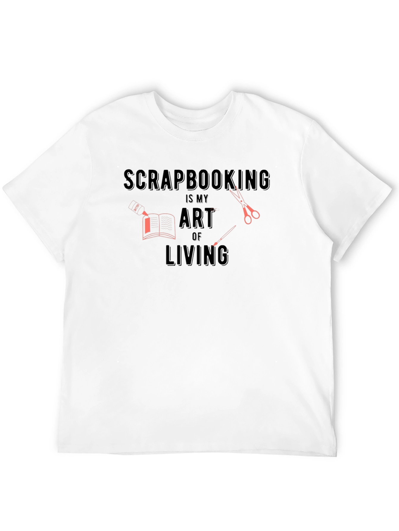 Scrapbooking Art of Living Graphic T-Shirt