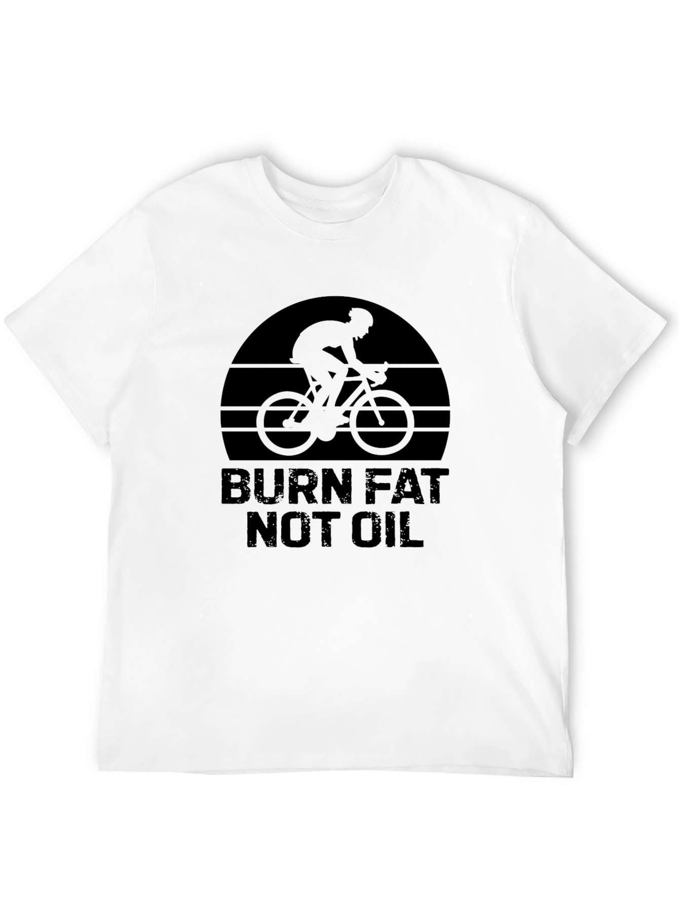 Burn Fat Not Oil Cycling T-Shirt