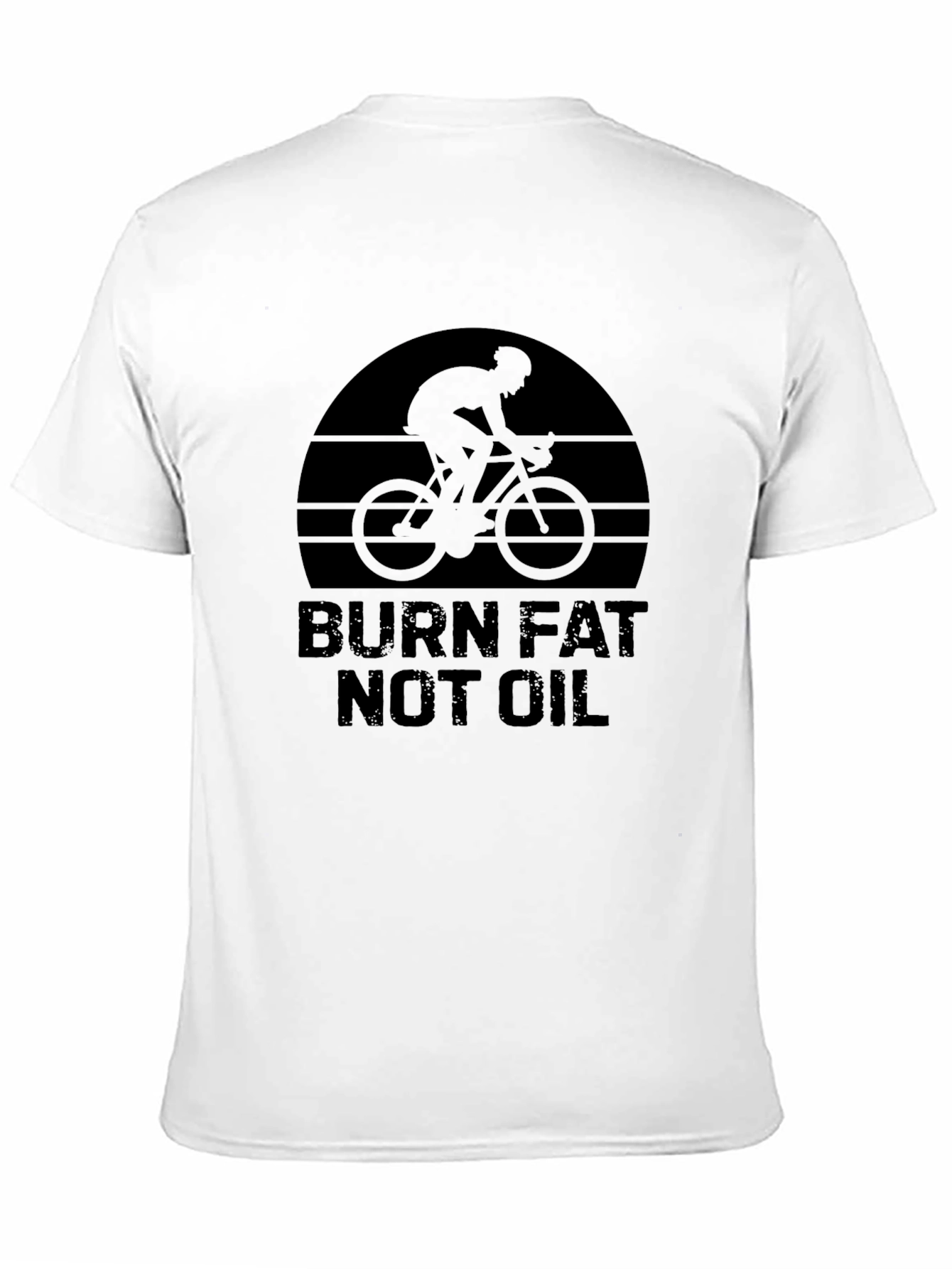 Burn Fat Not Oil Cycling T-Shirt