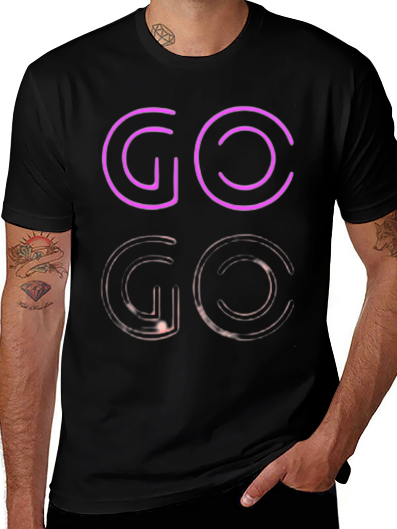 Neon GO T-Shirt - Trendy & Comfortable