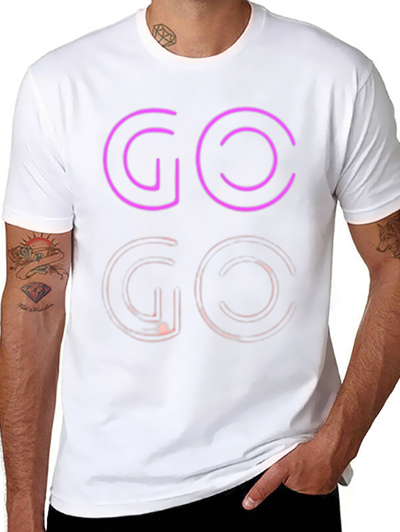 Neon GO T-Shirt - Trendy & Comfortable