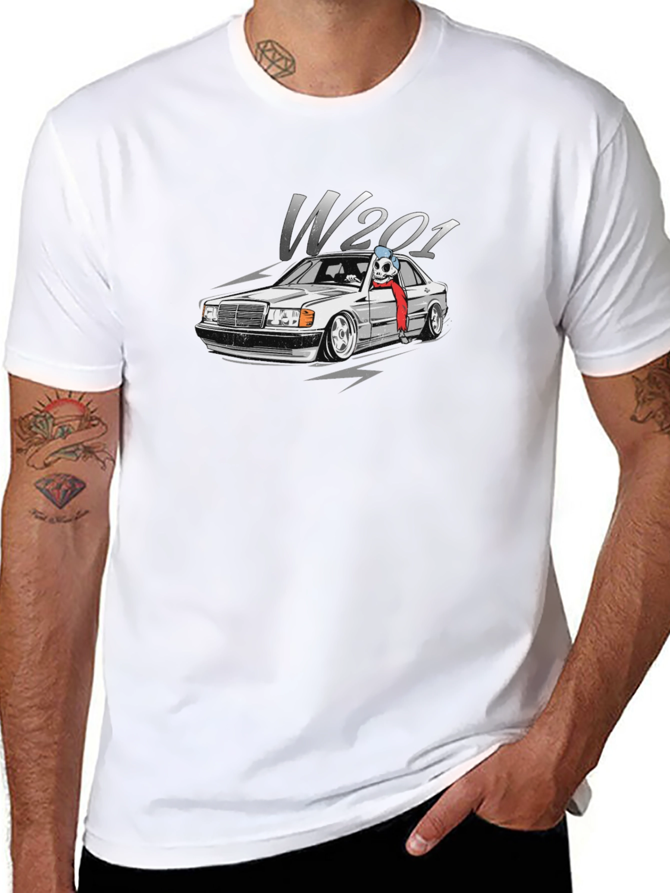 W201 Car T-Shirt - Cool Graphic Tee