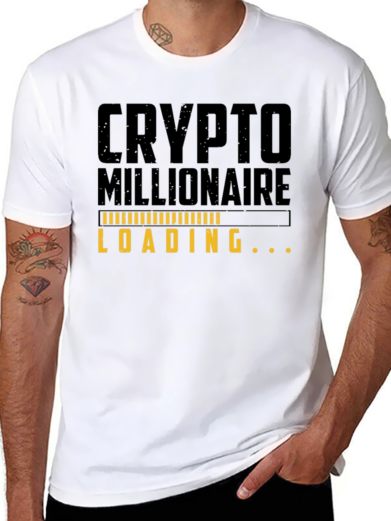 Crypto Millionaire Loading T-Shirt