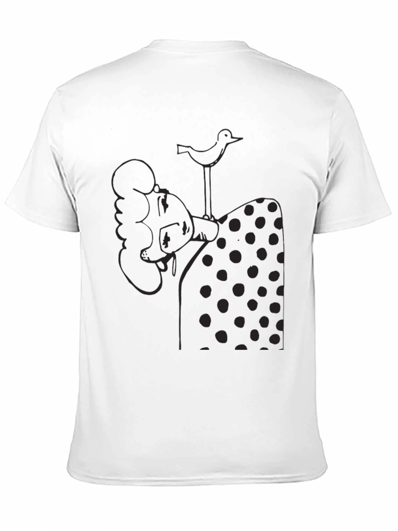 Unique Graphic T-Shirt - Quirky Bird Art