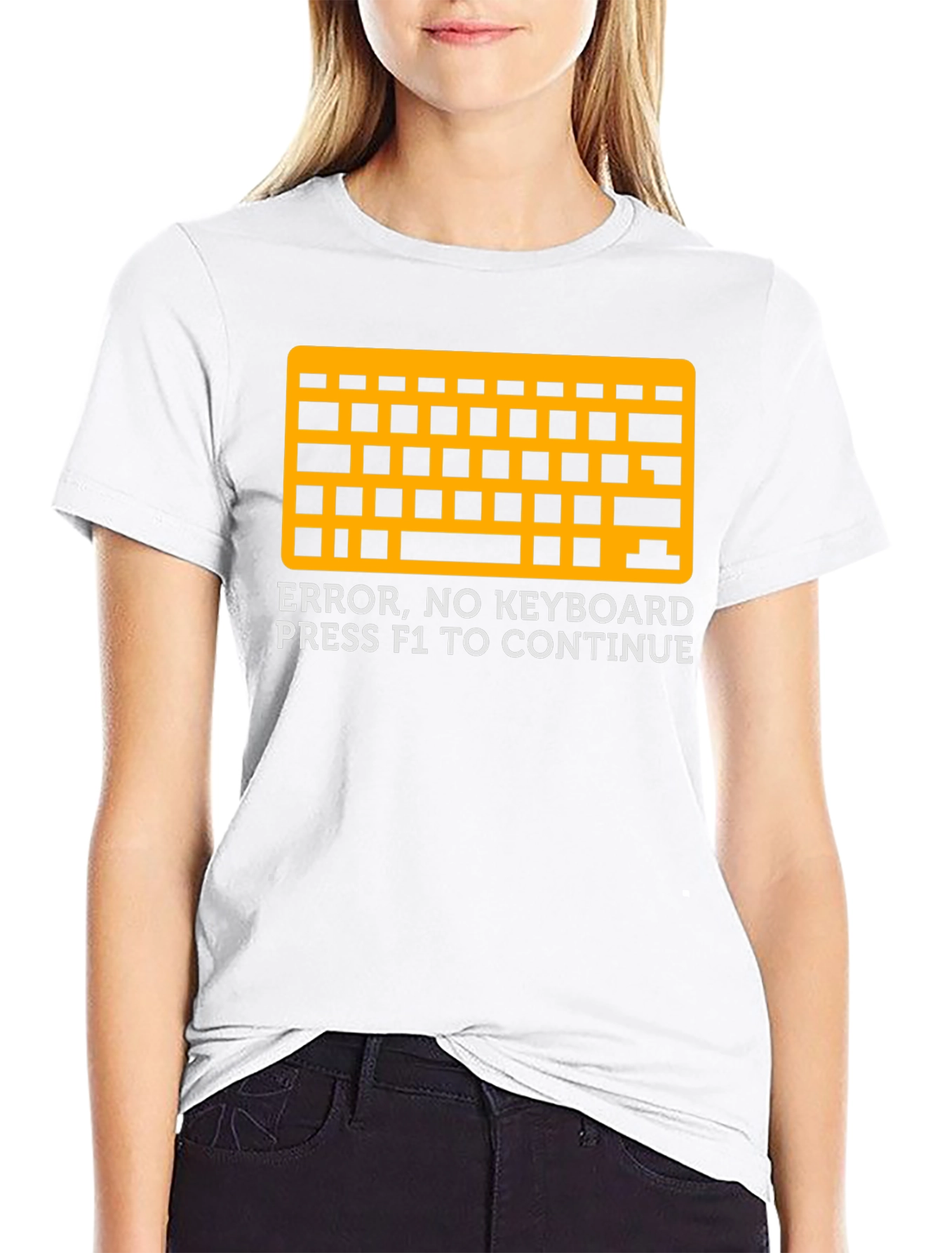 Error No Keyboard Press F1 T-Shirt