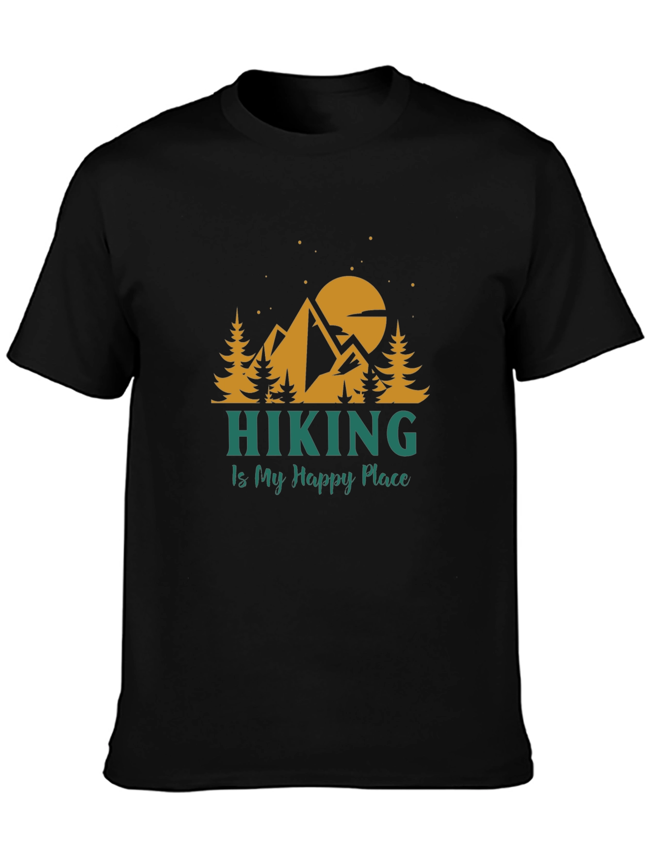 Hiking Is My Happy Place T-Shirt