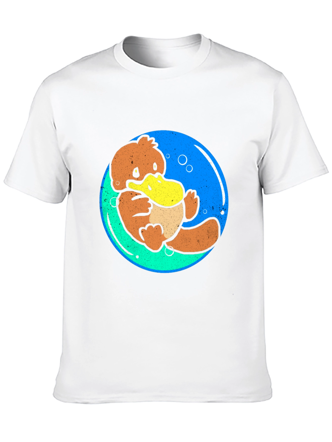 Psyduck Bubble T-Shirt - Black Cotton Tee