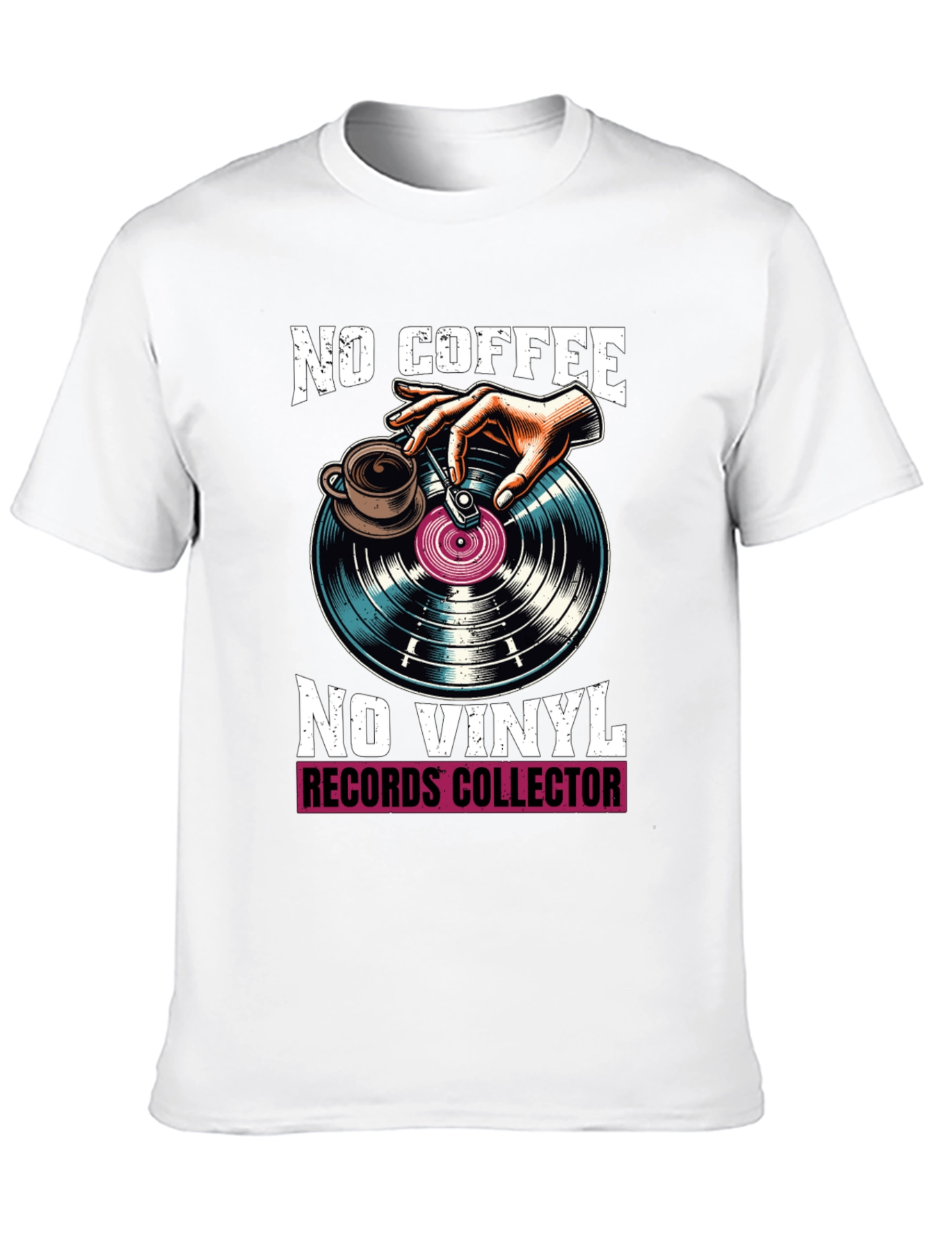 No Coffee No Vinyl Graphic Tee