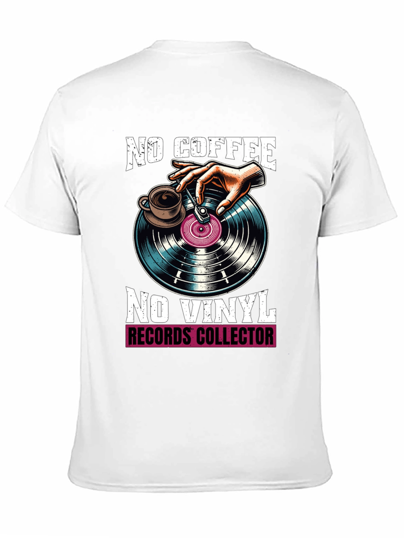 No Coffee No Vinyl Graphic Tee