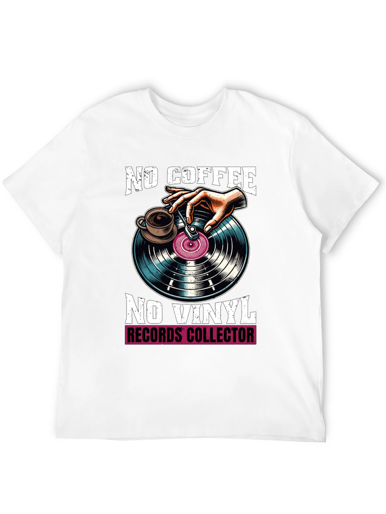 No Coffee No Vinyl Graphic Tee