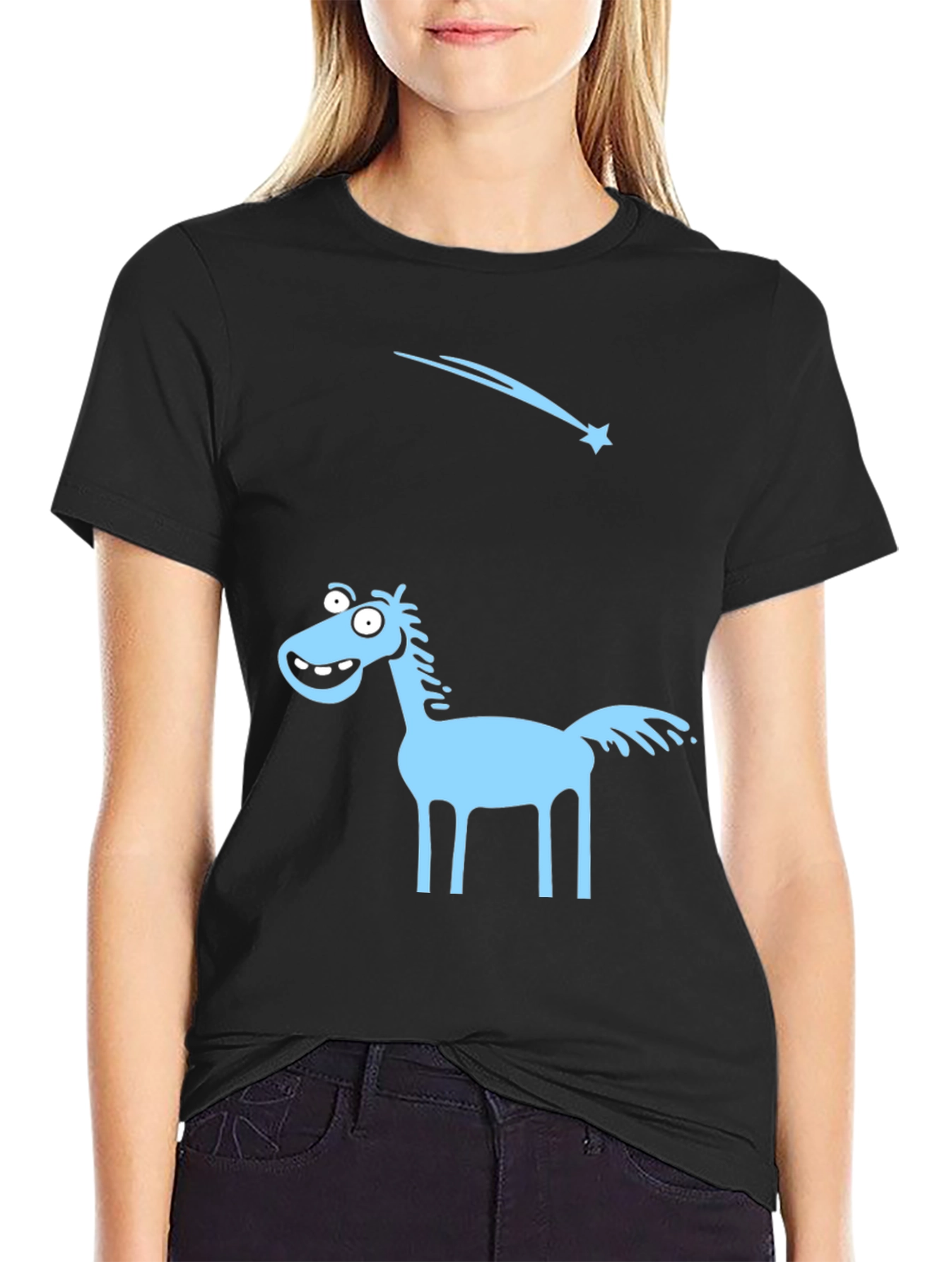 Funny Horse & Star Tee