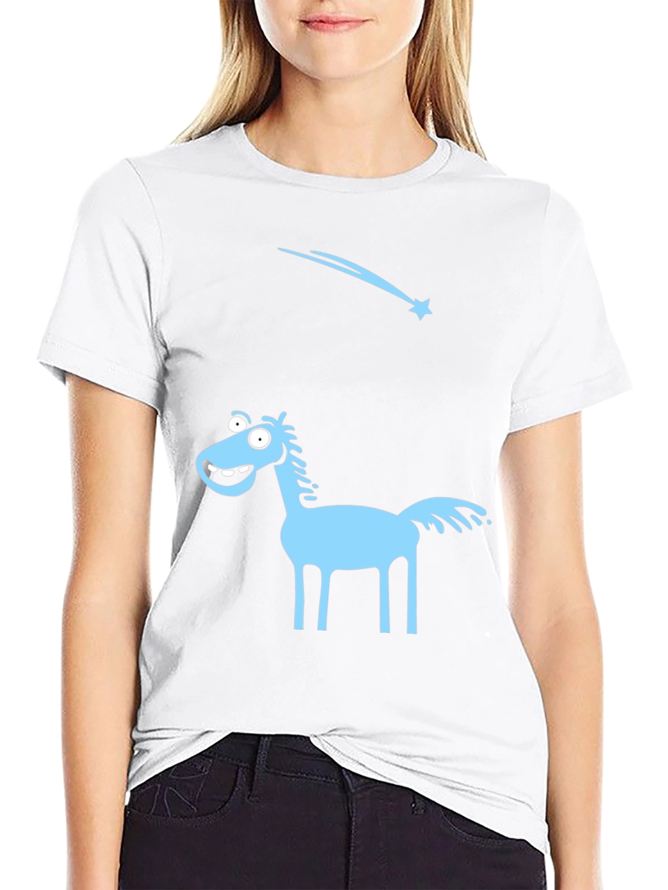 Funny Horse & Star Tee