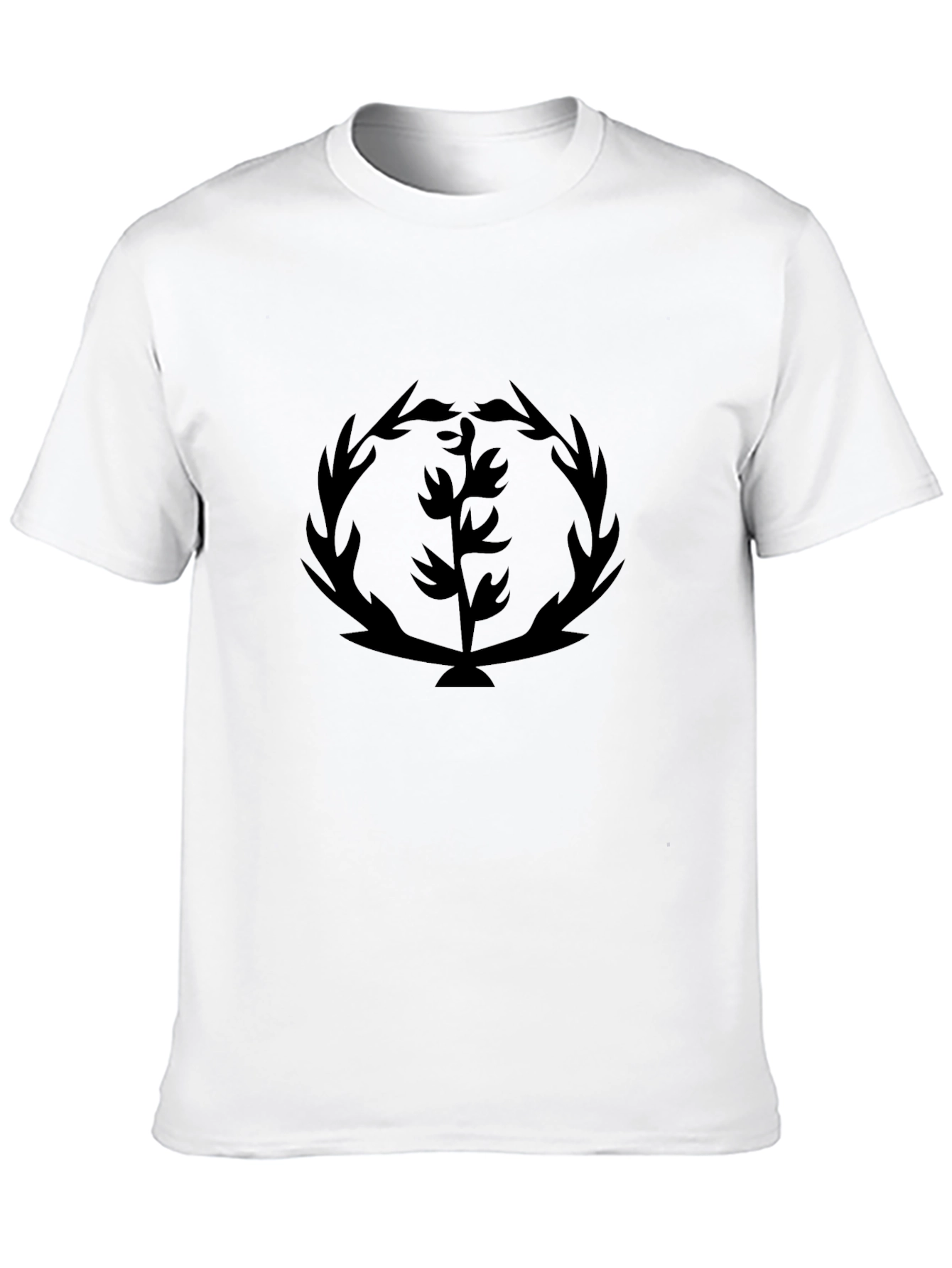 Black Eritrea Emblem T-Shirt - Casual Comfort