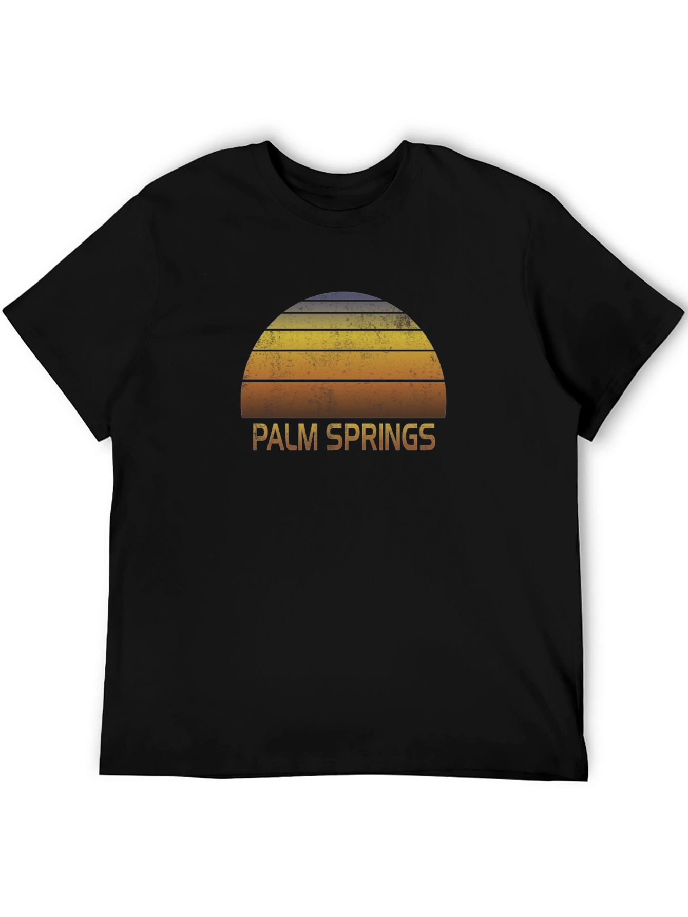 Palm Springs Retro Sunset Graphic Tee