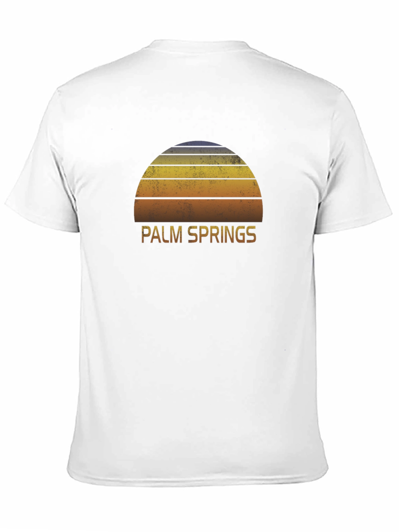 Palm Springs Retro Sunset Graphic Tee