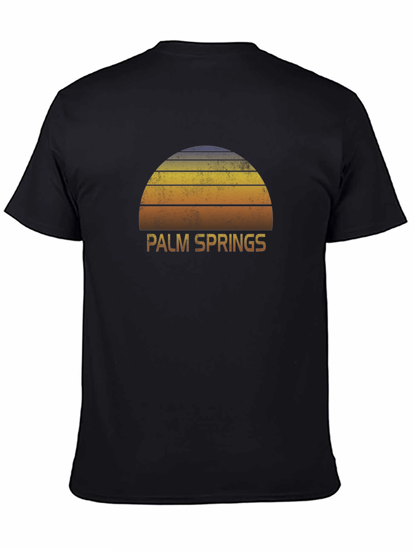 Palm Springs Retro Sunset Graphic Tee