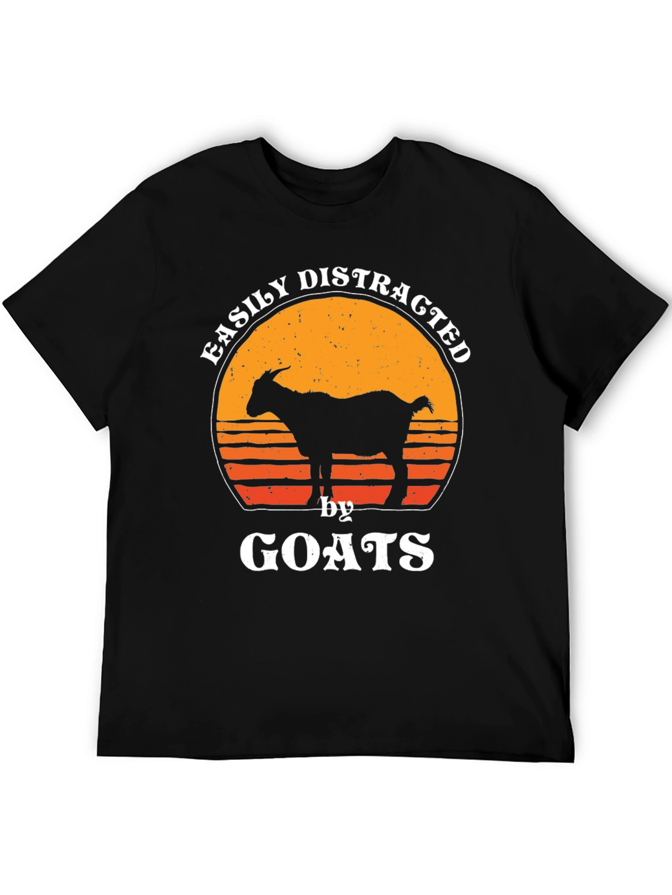 Easily Distracted By Goats T-Shirt