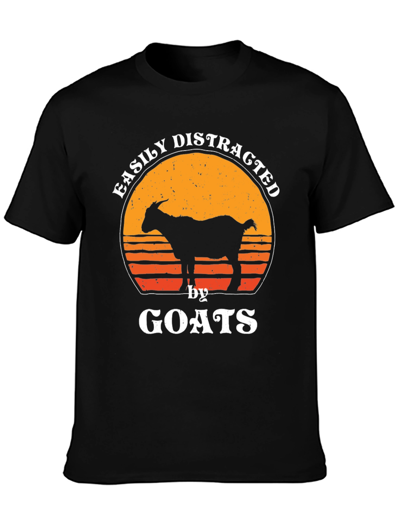 Easily Distracted By Goats T-Shirt