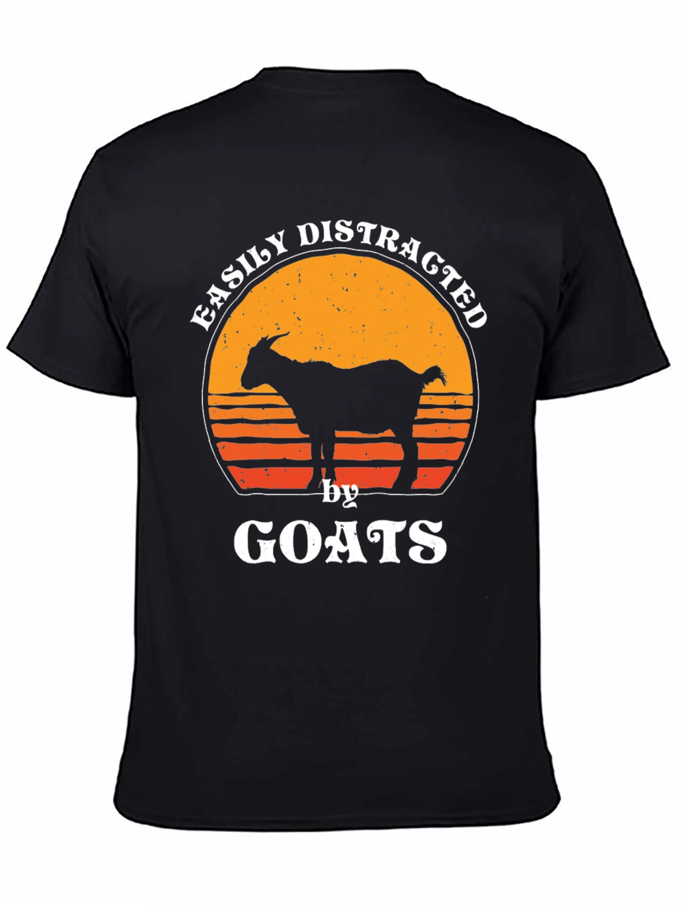 Easily Distracted By Goats T-Shirt