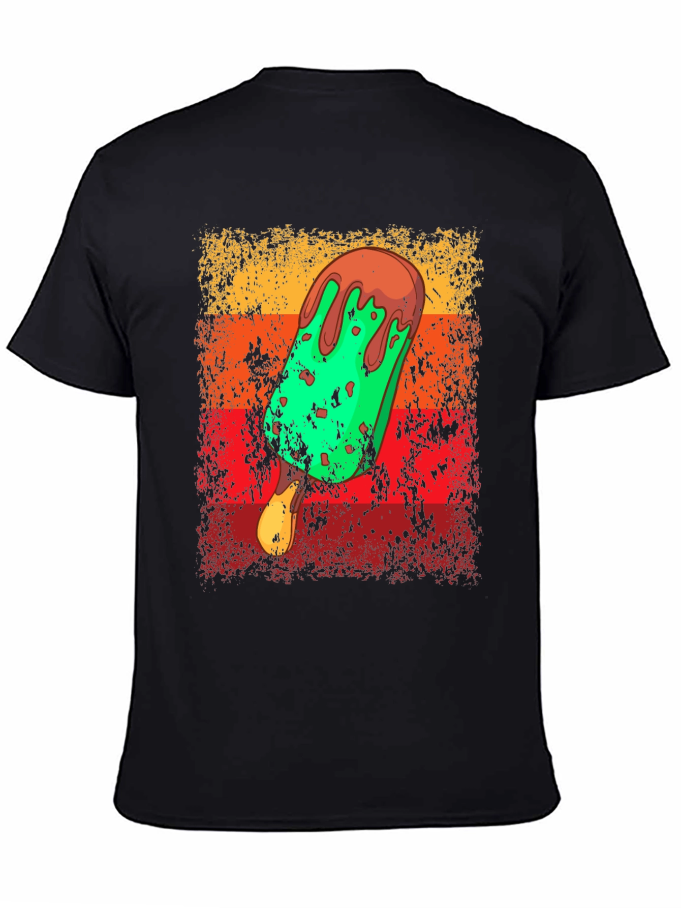 Retro Ice Cream T-Shirt - Novelty Graphic Tee