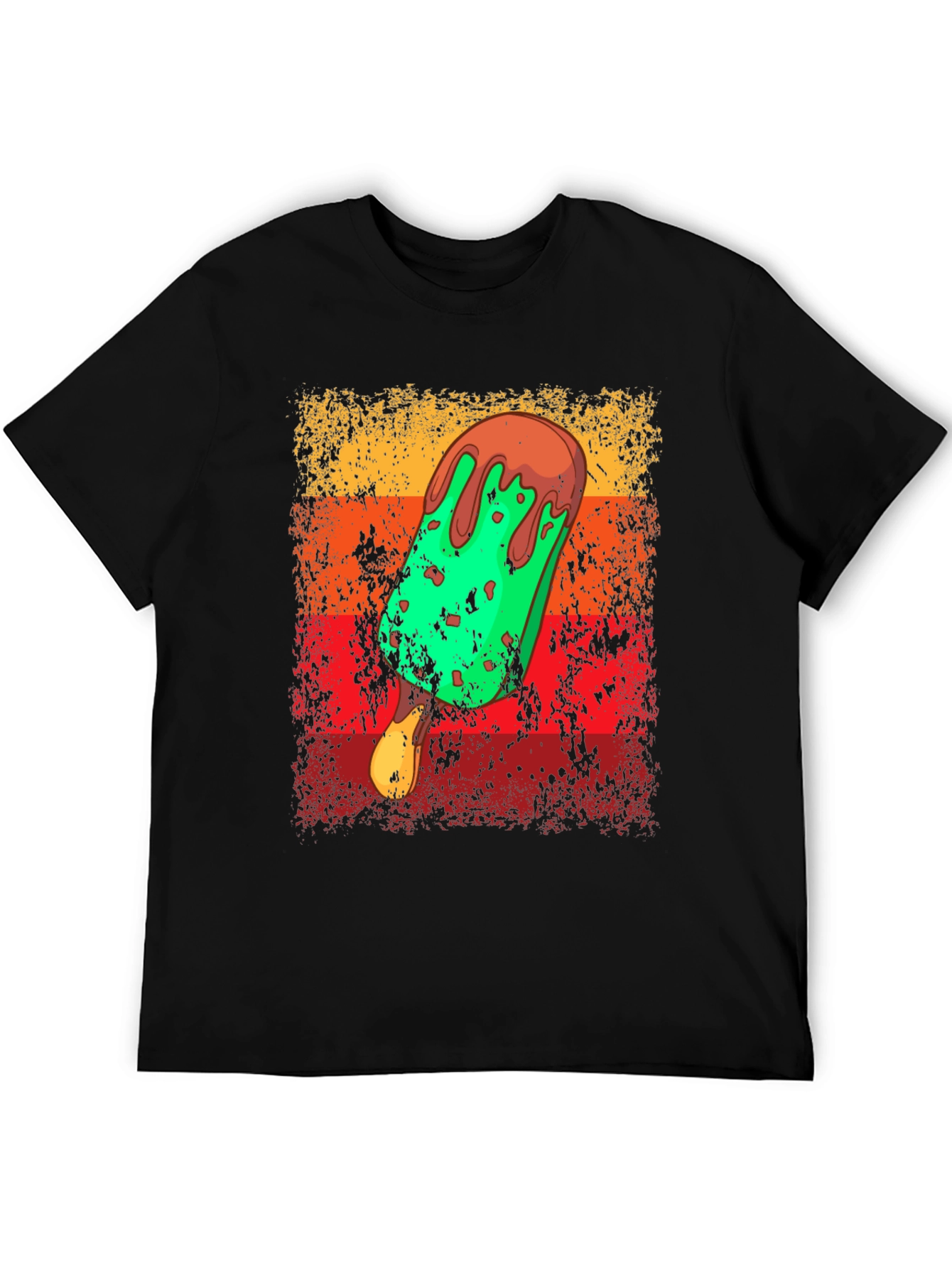 Retro Ice Cream T-Shirt - Novelty Graphic Tee