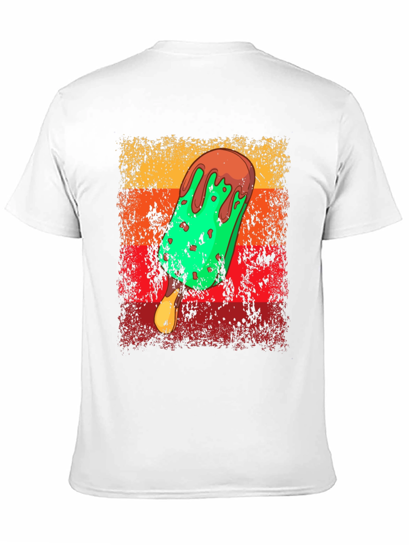 Retro Ice Cream T-Shirt - Novelty Graphic Tee